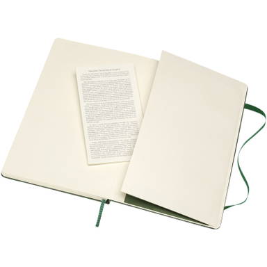 Moleskine Classic L hardcover notitieboek - Myrtle groen