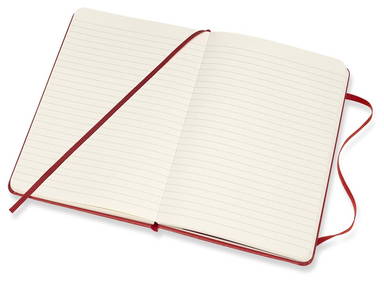 Moleskine Classic M hardcover notitieboek - Scharlakenrood