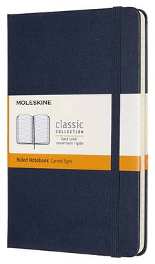 Moleskine Classic M hardcover notitieboek - Saffierblauw
