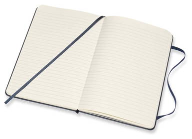Moleskine Classic M hardcover notitieboek - Saffierblauw