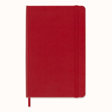Moleskine Classic M hardcover notitieboek - Scharlakenrood
