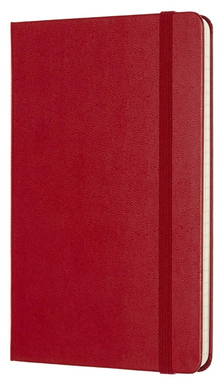 Moleskine Classic M hardcover notitieboek - Scharlakenrood