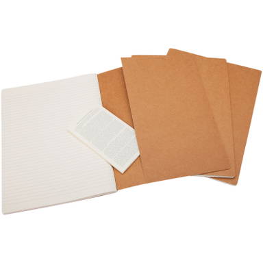 Moleskine Cahier Journal L - Kraft bruin