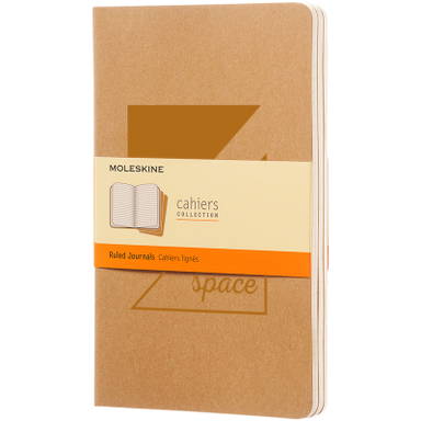 Moleskine Cahier Journal L - Kraft bruin