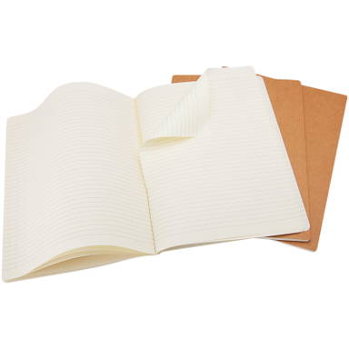 Moleskine Cahier Journal L - Kraft bruin
