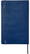 Moleskine Classic L hardcover blanco notitieboek - Saffier blauw
