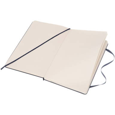 Moleskine Classic L hardcover blanco notitieboek - Saffier blauw