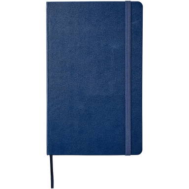 Moleskine Classic L hardcover blanco notitieboek - Saffier blauw