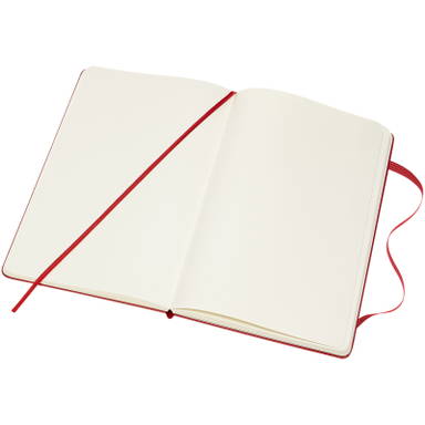 Moleskine Classic L hardcover blanco notitieboek - Scharlakenrood