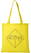 Non woven conferentietas | 80 grams | 40 x 38 cm - Geel