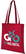 Non woven conferentietas | 80 grams | 40 x 38 cm - Rood