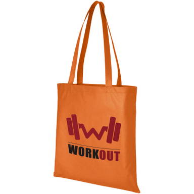 Non woven conferentietas | 80 grams | 40 x 38 cm - Oranje