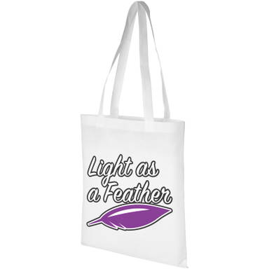 Non woven conferentietas | 80 grams | 40 x 38 cm - Wit