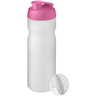 Magenta/frosted transparent