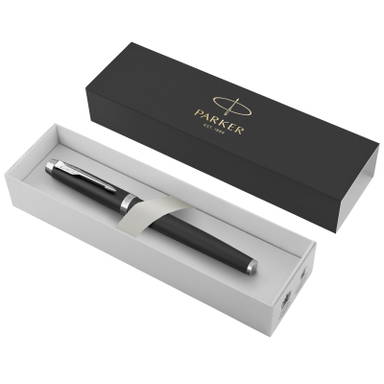 Parker IM Basic Kugelschreiber (schwarze Tinte) - Mattschwarz