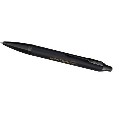 Parker IM set van achromatische balpen en rollerbalpen met geschenkverpakking (zwart/blauwe inkt)
