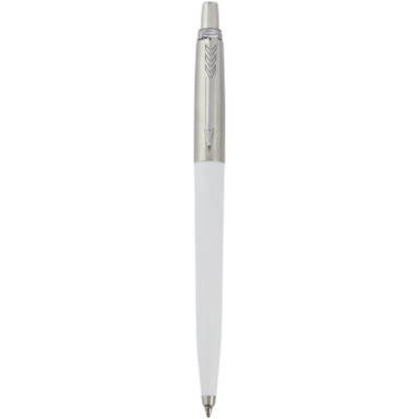 Parker Jotter recycelter Kugelschreiber (blaue Tinte) - Weiß
