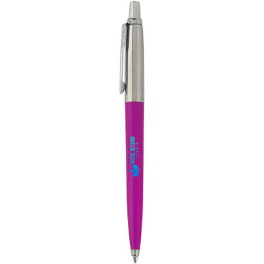Parker Jotter recycelter Kugelschreiber (blaue Tinte) - Magenta
