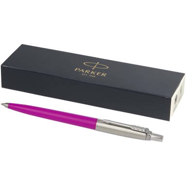 Parker Jotter recycelter Kugelschreiber (blaue Tinte) - Magenta