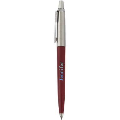 Parker Jotter recycelter Kugelschreiber (blaue Tinte) - Dunkelrot