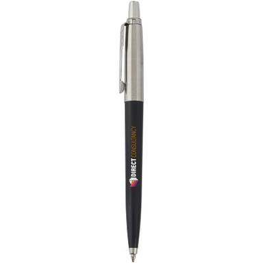 Parker Jotter recycelter Kugelschreiber (blaue Tinte) - Schwarz