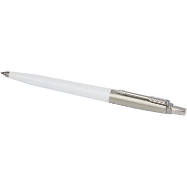 Parker Jotter recycelter Kugelschreiber (blaue Tinte) - Weiß