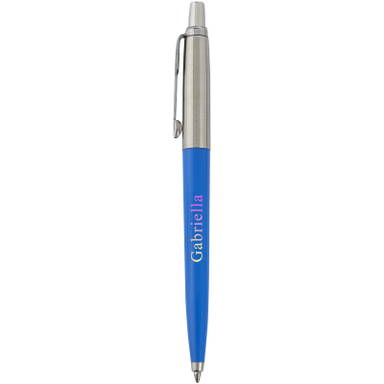 Parker Jotter recycelter Kugelschreiber (blaue Tinte) - Process blue