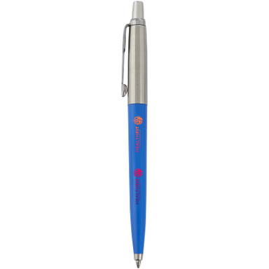 Parker Jotter recycelter Kugelschreiber (schwarze Tinte) - Prozessblau