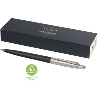Parker Jotter recycelter Kugelschreiber (schwarze Tinte) - Schwarz