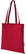 GRS gerecycled non woven conferentiedraagtas | 80 grams | 40 x 38 cm - Rood