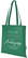 GRS gerecycled non woven conferentiedraagtas | 80 grams | 40 x 38 cm - Groen