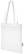 GRS gerecycled non woven conferentiedraagtas | 80 grams | 40 x 38 cm - Wit