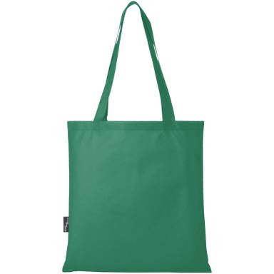 GRS gerecycled non woven conferentiedraagtas | 80 grams | 40 x 38 cm - Groen