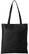 GRS gerecycled non woven conferentiedraagtas | 80 grams | 40 x 38 cm - Zwart