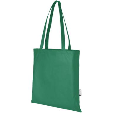 GRS gerecycled non woven conferentiedraagtas | 80 grams | 40 x 38 cm - Groen
