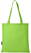 GRS gerecycled non woven conferentiedraagtas | 80 grams | 40 x 38 cm - Lime