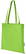 GRS gerecycled non woven conferentiedraagtas | 80 grams | 40 x 38 cm - Lime