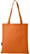 GRS gerecycled non woven conferentiedraagtas | 80 grams | 40 x 38 cm - Oranje