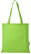 GRS gerecycled non woven conferentiedraagtas | 80 grams | 40 x 38 cm - Lime