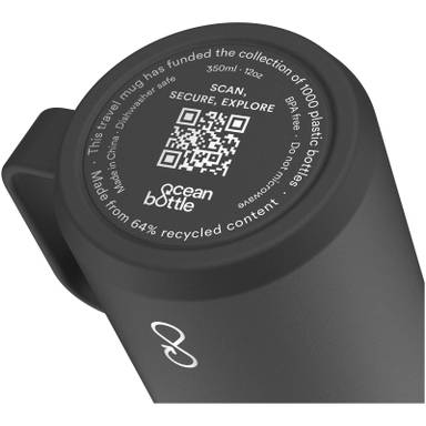 Ocean Bottle 350 ml geïsoleerde reismok