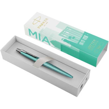 Parker Jotter SE Global Icons balpen (blauwe inkt)