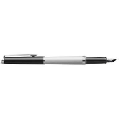 Waterman Hemisphere 2-Farben Füllfederhalter (blaue Tinte) - Weiß/schwarz