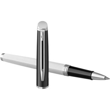 Waterman Hemisphere 2-Farben Kugelschreiber (schwarze Tinte) - Weiß/schwarz