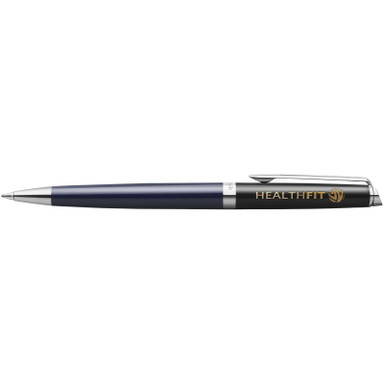 Waterman Hemisphere 2-Farben-Kugelschreiber (blaue Tinte) - Blau/schwarz