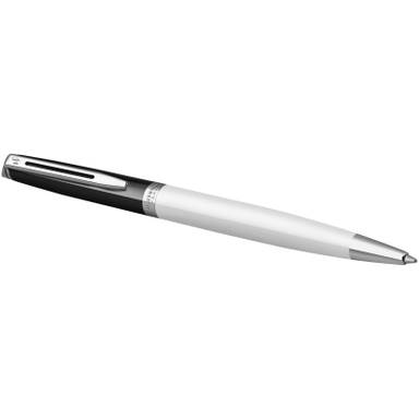 Waterman Hemisphere 2-Farben-Kugelschreiber (blaue Tinte) - Weiß/schwarz