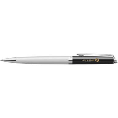 Waterman Hemisphere 2-Farben-Kugelschreiber (blaue Tinte) - Weiß/schwarz