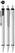 Schneider Slider Xite promo balpen - Wit/zwart