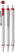 Schneider Slider Xite promo balpen - Wit/rood