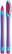 Stylo bille Schneider Slider Memo XB - Cyan/rose