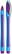 Stylo bille Schneider Slider Memo XB - Cyan/violet